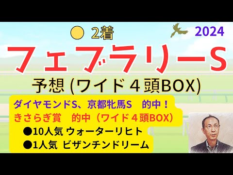 【フェブラリーステークス】木曜日出馬表から導き出せた馬は!? 「フェブラリーステークス2024 サイン競馬予想」