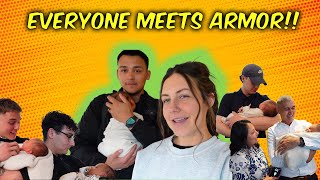 Armor meets more family, wedding photoshoot, and road trip!