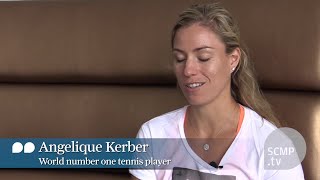 Newly crowned tennis world number one Angelique Kerber talks about her secrets of success in 2016