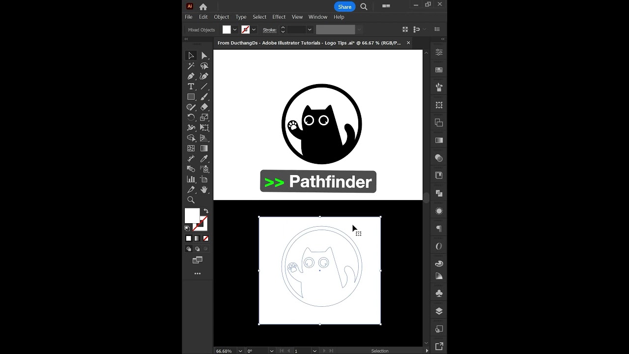 Tips Invert your logo design in adobe illustrator