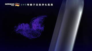 UVC等離子空氣淨化風扇 EFB-PC30 特色介紹