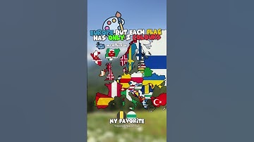 europe but each flag has only 2 colours (old) #viral #history #edit #music #funny #ncs #travel