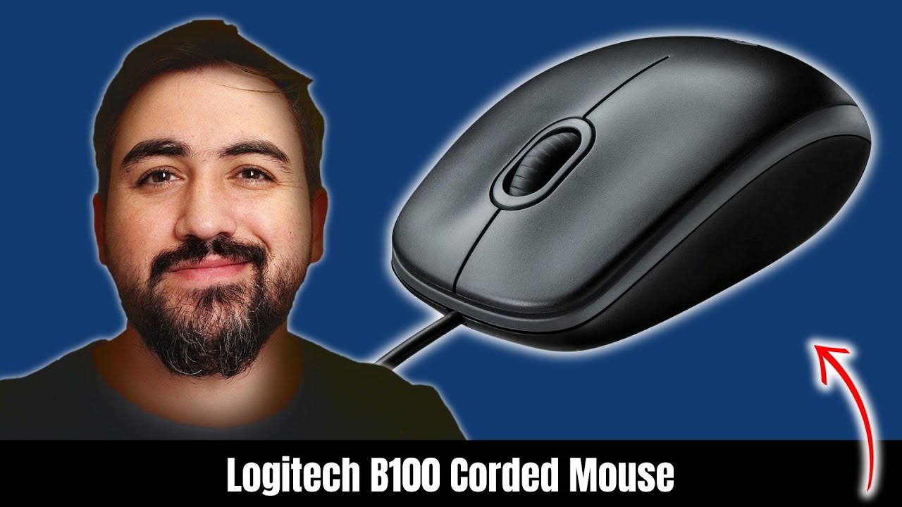 Logitech B100 Corded Mouse – Affordable Precision for Everyday Use