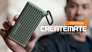 EDC Must Have - PGYTECH CreateMate CFExpress Type A & B Card Reader