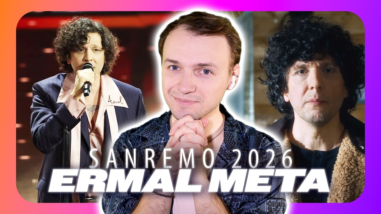 САНРЕМО 2026 🇮🇹 ERMAL META РЕАКЦИЯ на 