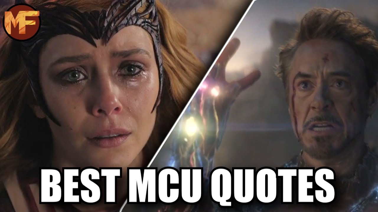 The Best Quote From 55 MCU Characters (Feat. Mixed Up Media) YouTube