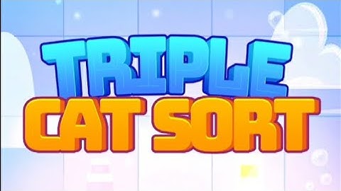 Organizing the shelves 🐱 | Triple Cat Sort - Level 11 to 15