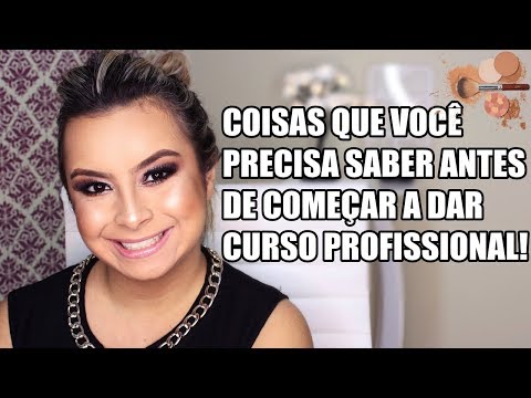 Vídeo: Como Organizar Cursos De Maquiador