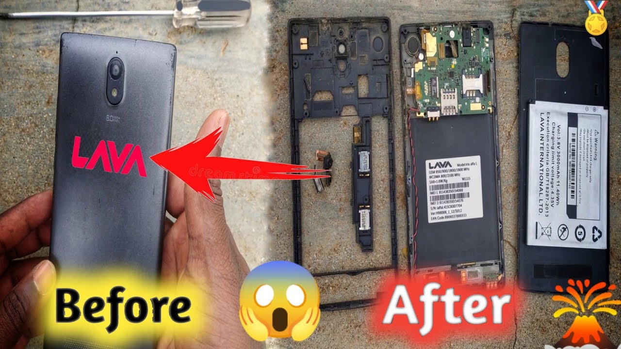 🔥 Lava Iris Alfa L Dismantle in Rework Professor