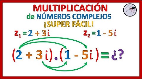 MULTIPLICACIÓN de NÚMEROS COMPLEJOS | SUPER FÁCIL 🤩 | Ejemplo 1