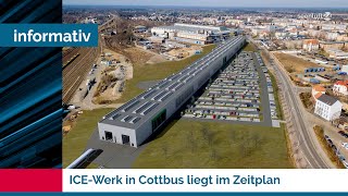 Neues ICE-Werk Cottbus: Voll im Zeitplan