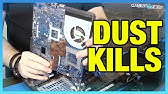 Tips for dusting out your laptop - YouTube