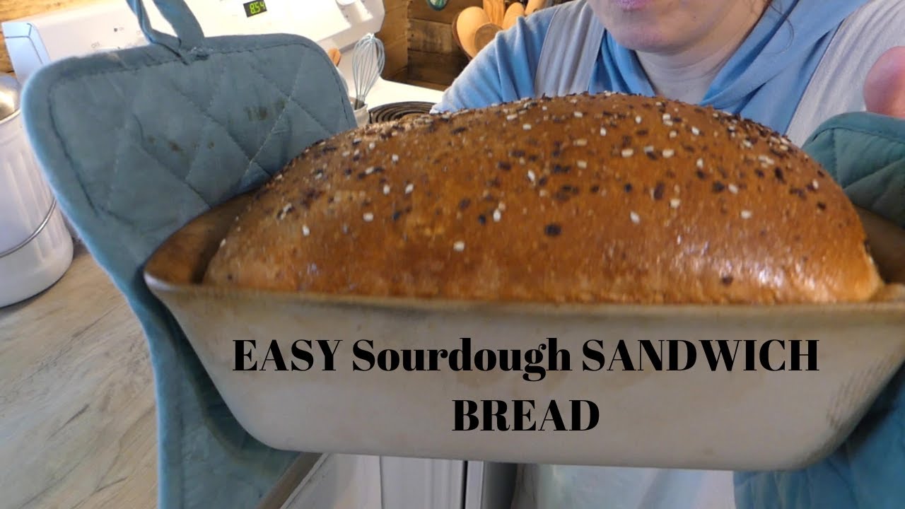 Simple No-Knead Sourdough Bread Recipe ~ Homestead and Chill