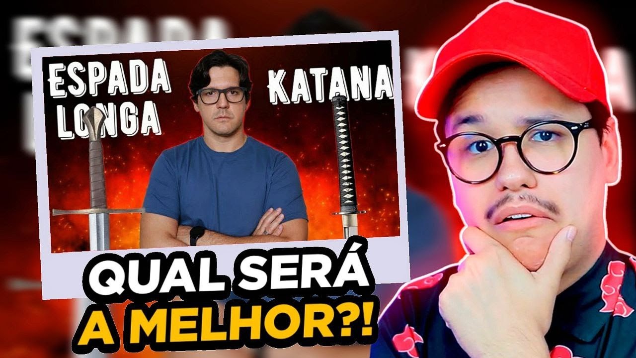 REAGINDO a Katana vs Espada Longa Europeia: Qual é a MELHOR?