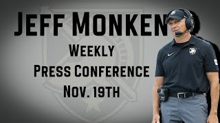Jeff Monken Weekly Press Conference - Nov 19th, 2024