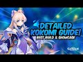 COMPLETE KOKOMI GUIDE (SUPPORT & DPS) - Best Kokomi Build & Showcase | Genshin Impact