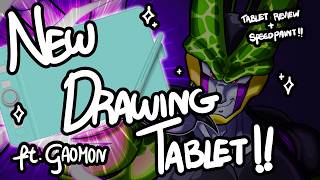 Trying Out A NEW DRAWING TABLET!! | Gaomon drawing tablet review!