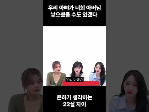 우리 아빠가 너희 아버님 낳으셨을 수도 있겠다