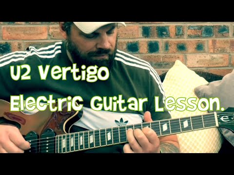 U2-Vertigo-Electric Guitar Lesson.