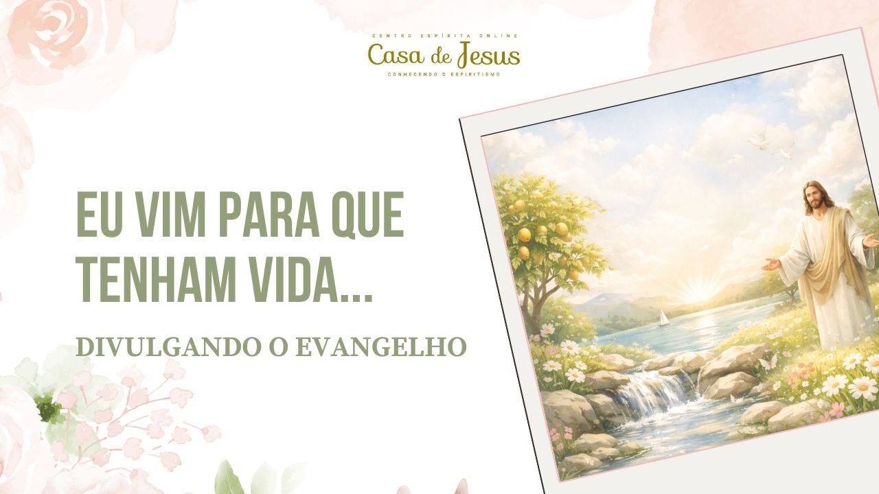 "Eu vim para que tenham vida e a tenham em abundância" | Palestra Evelyn Freire