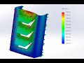 SOLIDWORKS Simulation Tutorial (CSWA-S exam preparation 3)