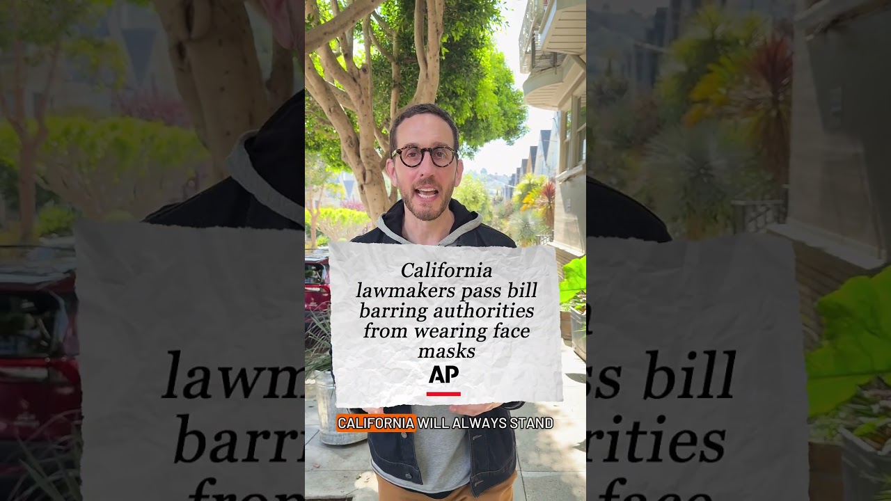 I wrote California's law banning ICE agents from wearing masks