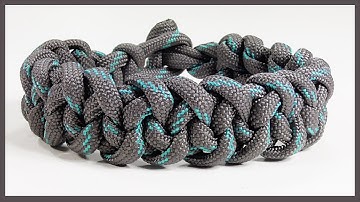 How You Can Make A "Veiled Morning" Paracord Bracelet Design