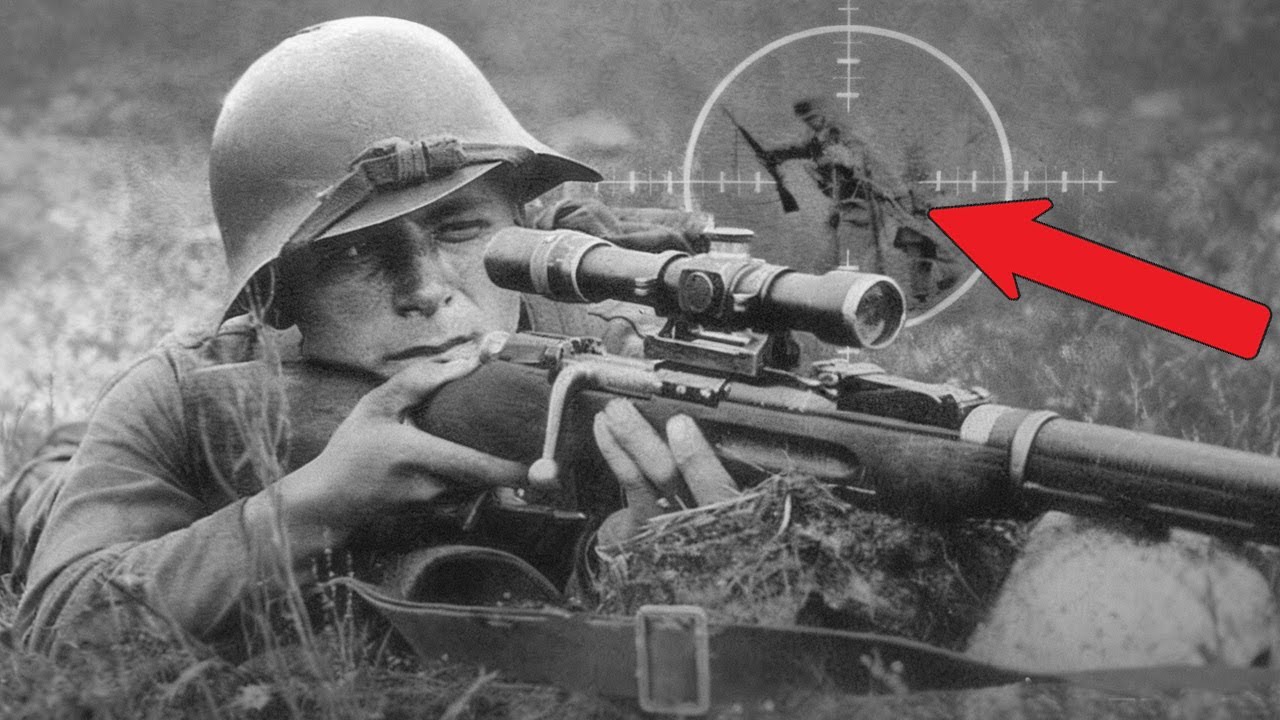 所有人無視了他的「光束間隙狙擊角度」——直到子彈在480碼外擊中了一名德國軍官，過程驚人...