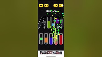 Water Sort Puzzle level 1424