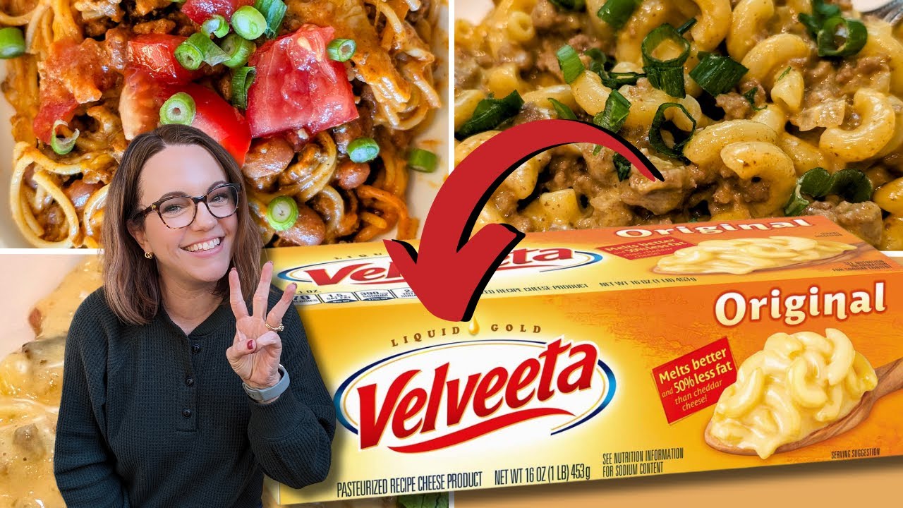 What to make withVELVEETA 3 EASY recipes