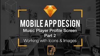 4.32 Mobile App Design w/ Sketch - Profile Screen Pt2 - Icons & Images screenshot 2