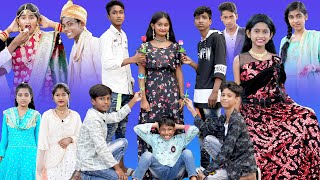 সাদা রঙিন প্রেম |Sada Rongeen Prem |Bangla Funny Video |Sofik & Tuhina |Palli Gram TV Latest Video screenshot 5