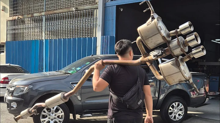 HONDA CIVIC TYPE R FL5 installed HKS Legamax Sport Exhaust. #honda #civic #typer #fl5 #hksexhaust 