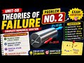 Problem No. 2 | Theories of Failure Numerical Solution | SOM Unit 5B