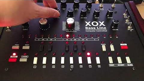 x0xb0x xoxbox mod resonance boost demo acid scream tb-303
