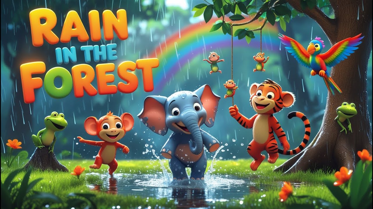BEST Rain Songs for Kids to Sing Along
