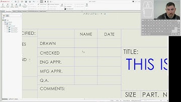SolidWorks Drawing Sheet Format