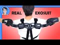 Testing a real exoskeleton  the comau mate ad