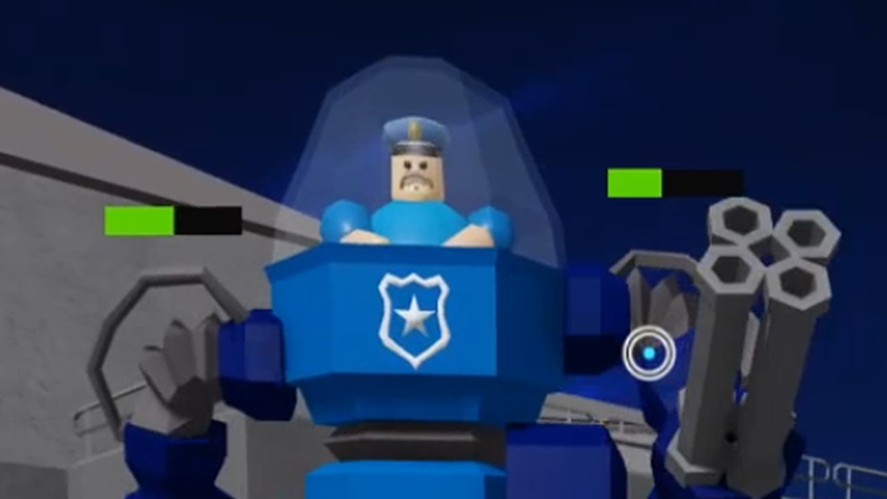 BARRY'S PRISON RUN! (SCARY OBBY) Final Boss Fight Barry's Mech Robot