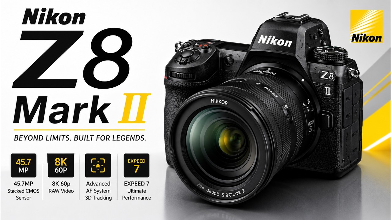 Nikon Z8 Mark II – Full Specs, Price & Release Date Revealed