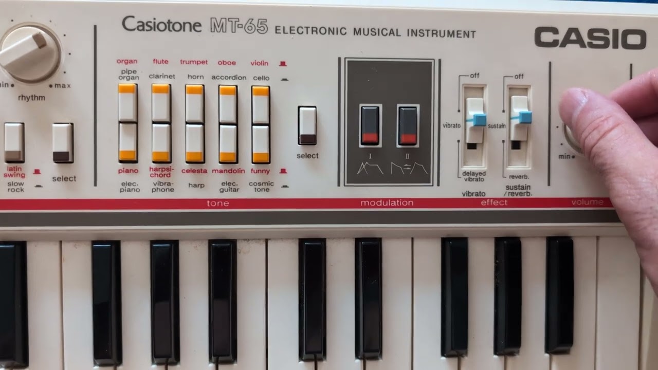 【動作確認済】CASIO Casiotone  カシオトーン MT-65 Casio MT-65 - What To Know & Where To Buy | Equipboard