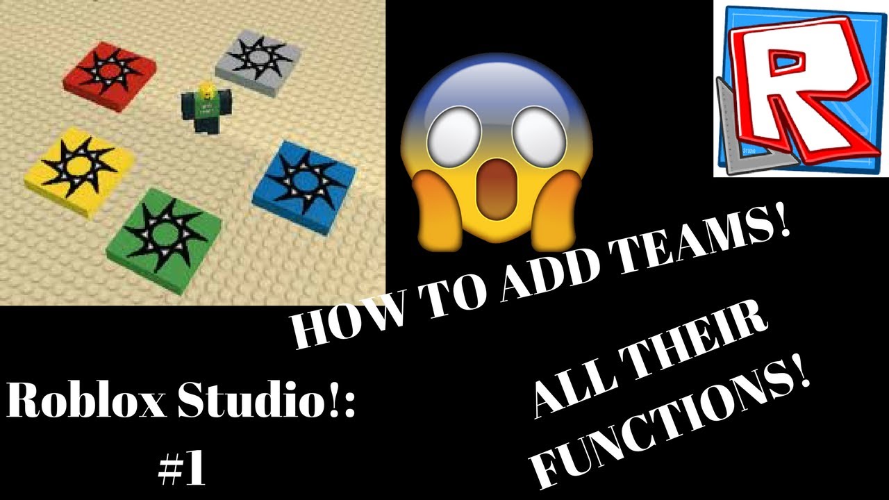 How To Add Teams In Roblox Studio 2019