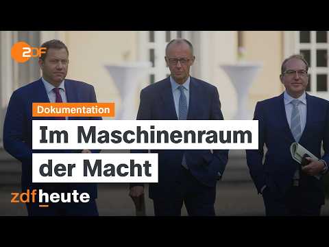 Behind the scenes at the Chancellery: One year of the black-red coalition government | ZDFzeit