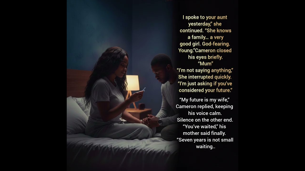 “Seven years of marriage.No child.Endless prayers.…What if waiting on God costs you everything?”