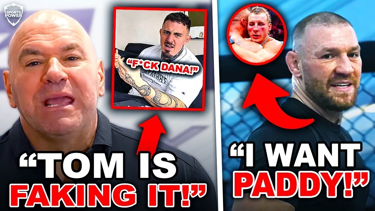 Conor McGregor CALLS OUT Paddy Pimblett for White House Fight! Tom Aspinall FIRES BACK at Dana White
