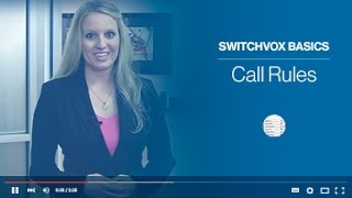 06 Call Rules | Switchvox Basics