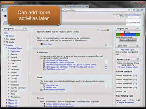 Progress Bar block for Moodle