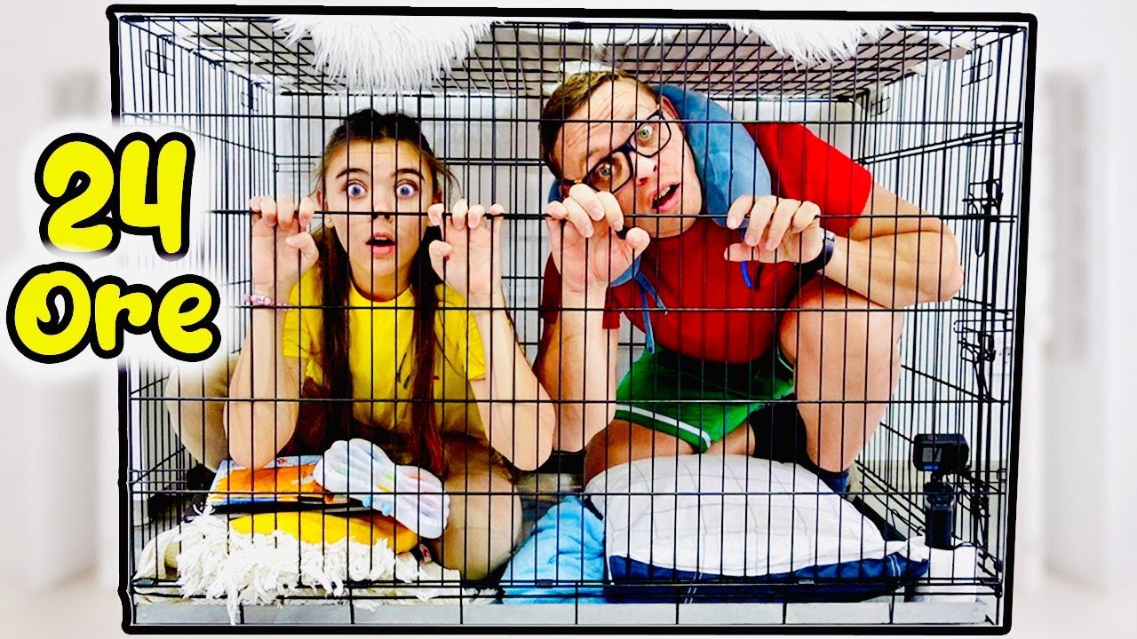 24 ORE IN CUȘCA CÂINELUI NOSTRU !!