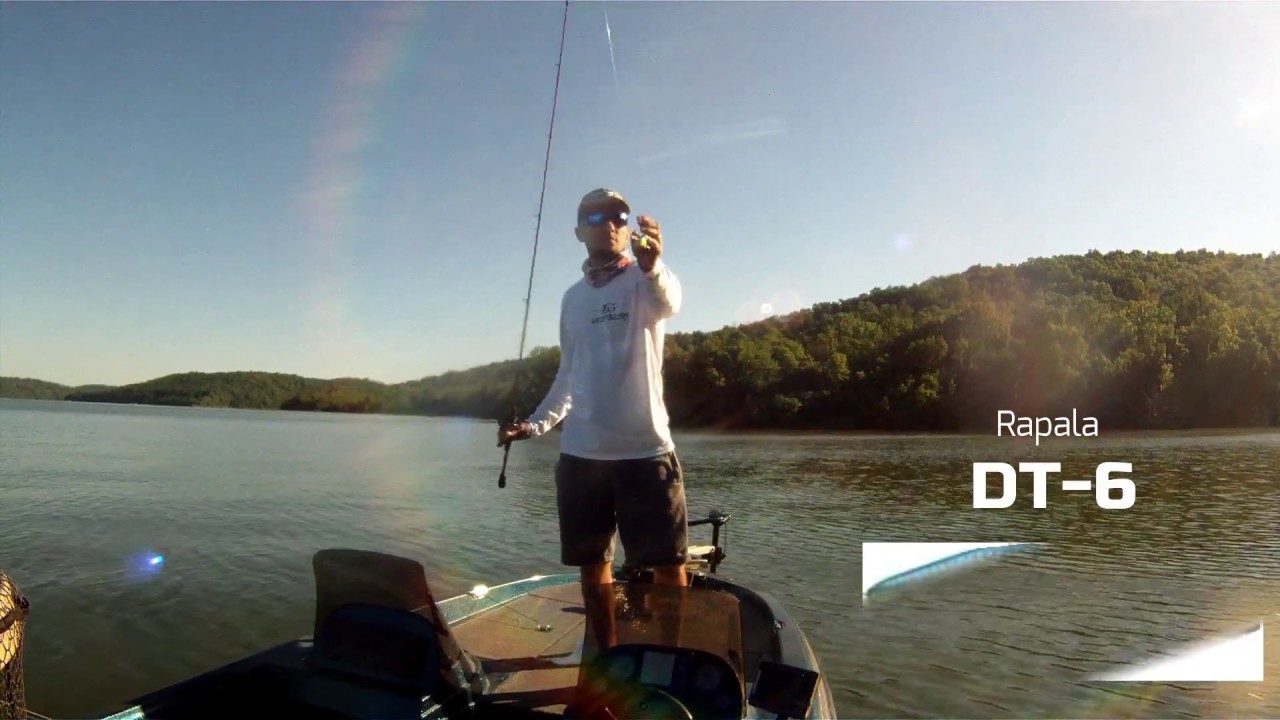 Bass Fishing Brookville Lake, IN - YouTube
