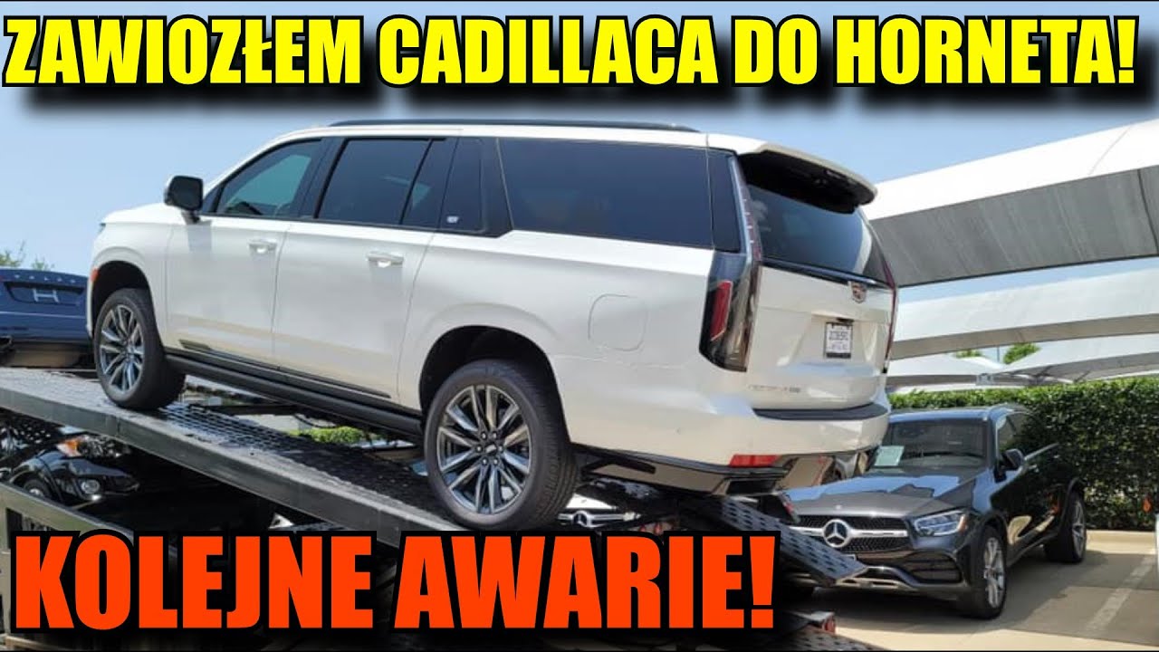 MIARKA SIĘ PRZEBRAŁA! Zawieźliśmy Cadillaca do Firmy Hornet! AWARIA SILNIKA!